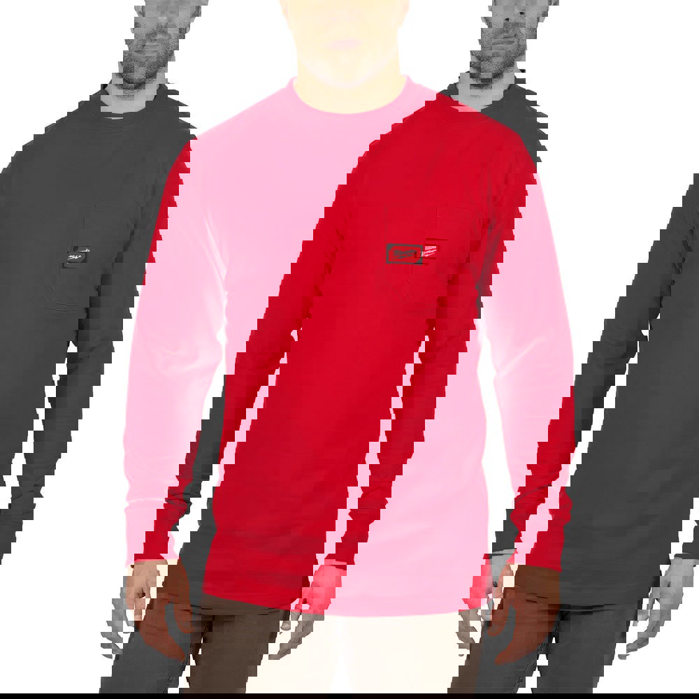 Shirts; Garment Style: Long Sleeve ; Garment Type: Heavy-Duty; Breathable; UV Protection; Abrasion Resistant; Tear Resistant ; Size: Medium ; Material: Cotton; Polyester ; Chest Size (Inch): 40 to 42 ; Material Weight (oz.): 6.7800